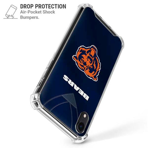 NFL Chicago Bears Team Jersey iPhone XR Clear Case