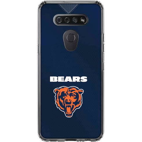 NFL Chicago Bears Team Jersey LG K51/Q51 Clear Case