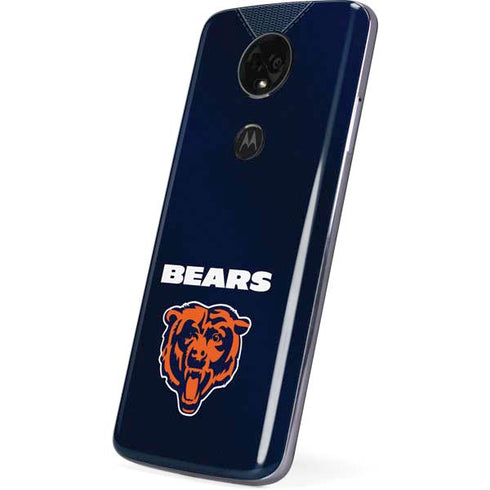 NFL Chicago Bears Team Jersey Moto E5 Plus Skin