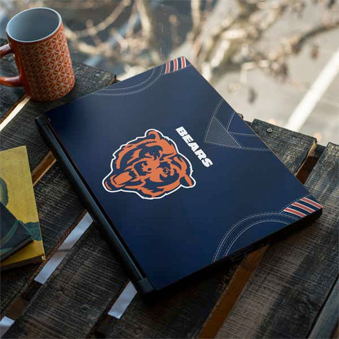 NFL Chicago Bears Team Jersey MSI GS65 Stealth Laptop Skin