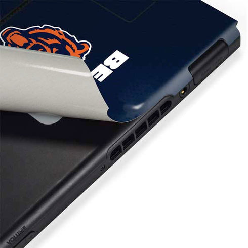 NFL Chicago Bears Team Jersey Nintendo Switch Bundle Skin