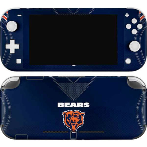 NFL Chicago Bears Team Jersey Nintendo Switch Lite Skin