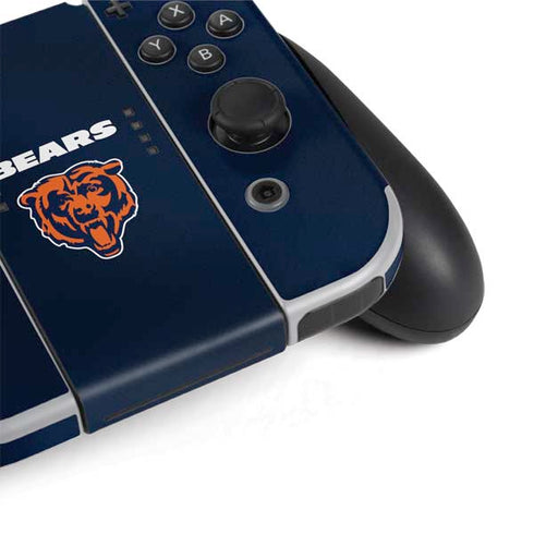 NFL Chicago Bears Team Jersey Nintendo Switch OLED (2021) Skin