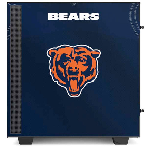 NFL Chicago Bears Team Jersey NZXT H510 Compact ATX Mid-Tower Case Skin