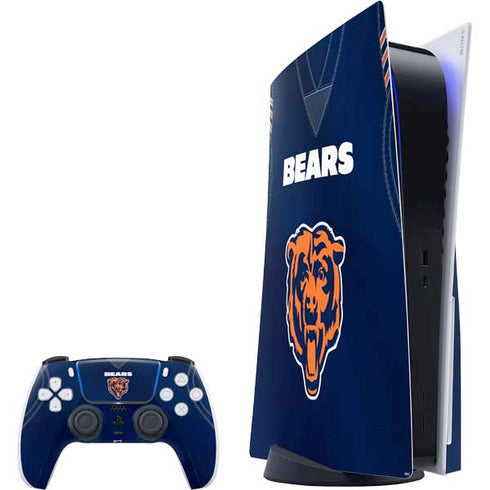 NFL Chicago Bears Team Jersey PS5 Bundle Skin