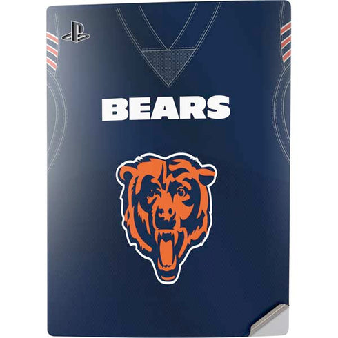 NFL Chicago Bears Team Jersey PS5 Digital Edition Console Skin