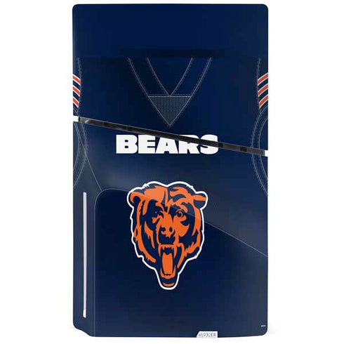 NFL Chicago Bears Team Jersey PS5 Slim Disk Console Skin
