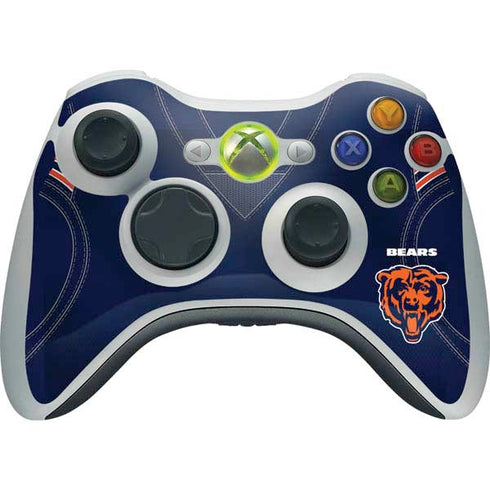 NFL Chicago Bears Team Jersey Xbox 360 Wireless Controller Skin
