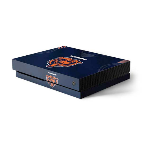 NFL Chicago Bears Team Jersey Xbox One X Console Skin