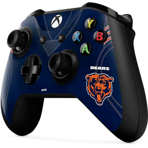 NFL Chicago Bears Team Jersey Xbox One X Controller Skin