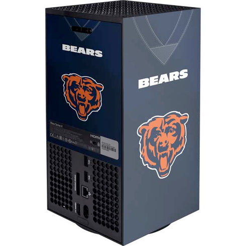 NFL Chicago Bears Team Jersey Xbox Series X Console Skin