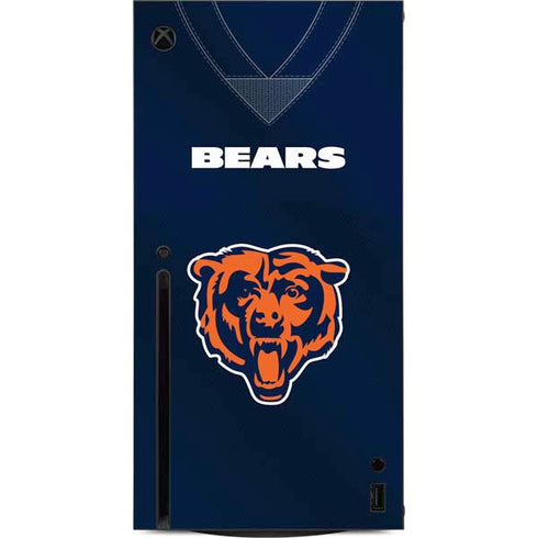 NFL Chicago Bears Team Jersey Xbox Series X Console Skin
