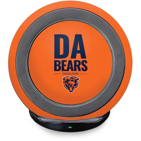 NFL Chicago Bears Team Motto Fast Charge Wireless Charging Stand Skin