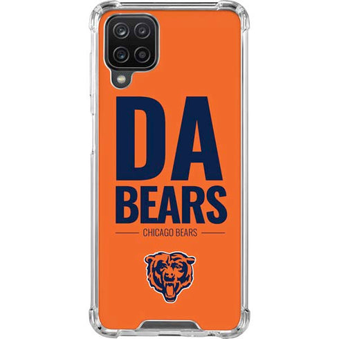 NFL Chicago Bears Team Motto Galaxy A12 Clear Case