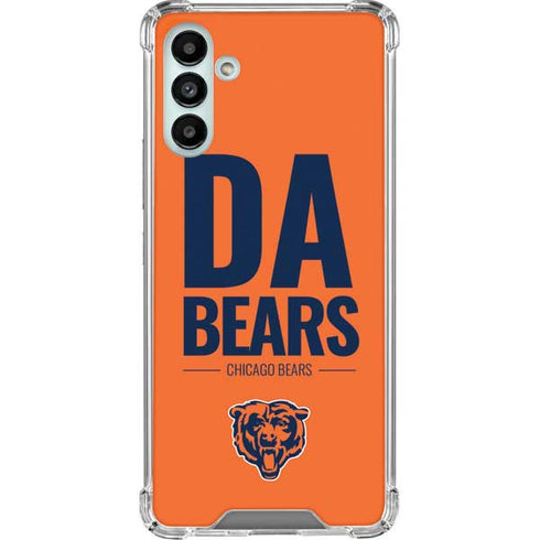 NFL Chicago Bears Team Motto Galaxy A13 5G Clear Case