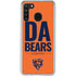 NFL Chicago Bears Team Motto Galaxy A21 Clear Case