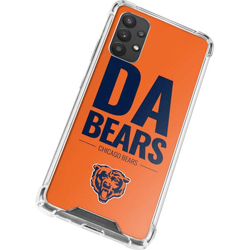 NFL Chicago Bears Team Motto Galaxy A32 5G Clear Case