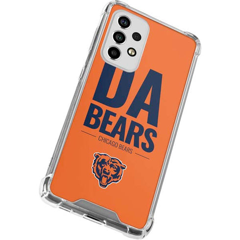 NFL Chicago Bears Team Motto Galaxy A53 5G Clear Case