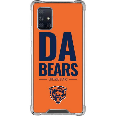 NFL Chicago Bears Team Motto Galaxy A71 5G Clear Case