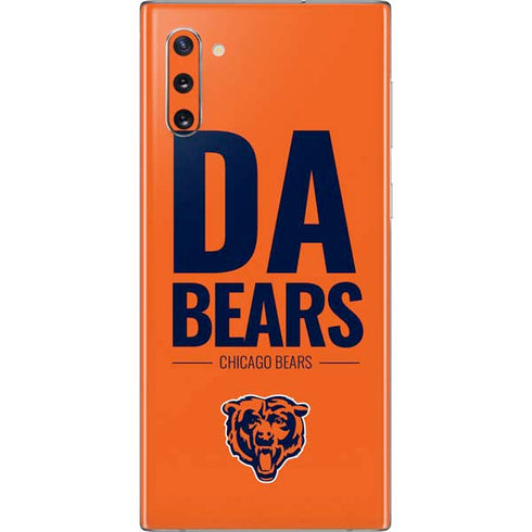 NFL Chicago Bears Team Motto Galaxy Note 10 Skin