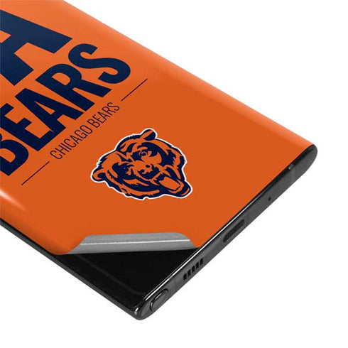 NFL Chicago Bears Team Motto Galaxy Note 10 Skin