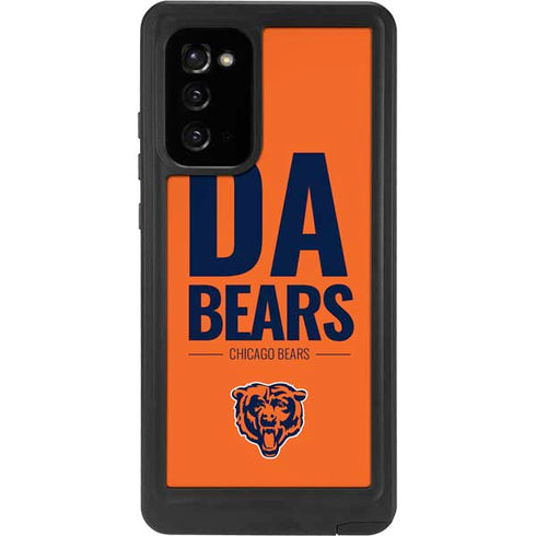NFL Chicago Bears Team Motto Galaxy Note20 5G Waterproof Case