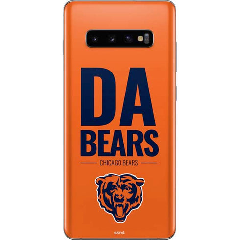 NFL Chicago Bears Team Motto Galaxy S10 Plus Skin