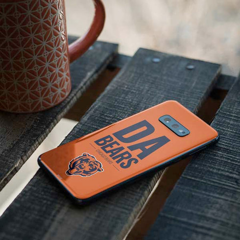 NFL Chicago Bears Team Motto Galaxy S10e Skin