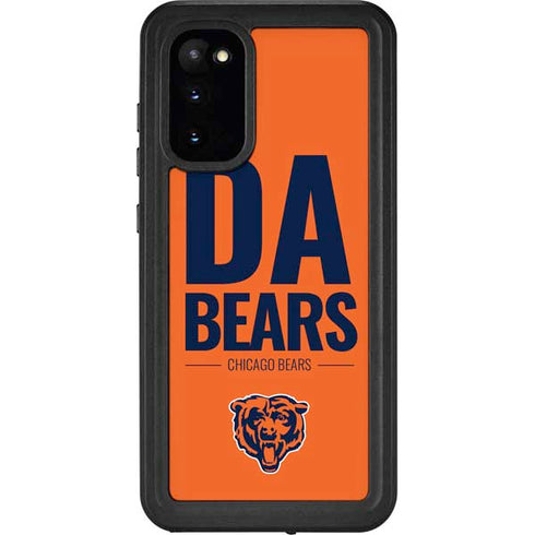 NFL Chicago Bears Team Motto Galaxy S20 Waterproof Case