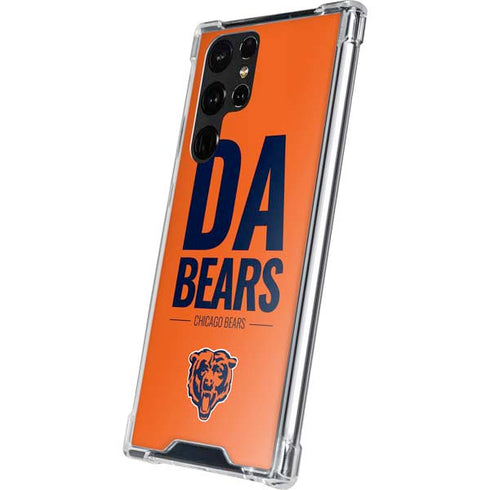 NFL Chicago Bears Team Motto Galaxy S22 Ultra Clear Case