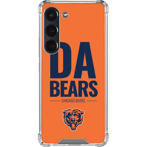 NFL Chicago Bears Team Motto Galaxy S23 Clear Case