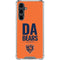 NFL Chicago Bears Team Motto Galaxy S23 FE Clear Case