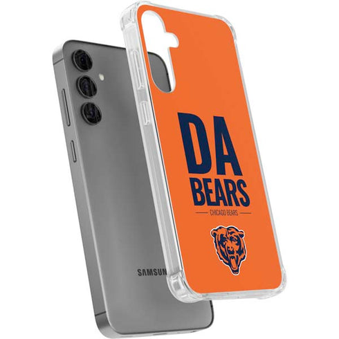 NFL Chicago Bears Team Motto Galaxy S24 Plus Clear Case