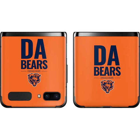 NFL Chicago Bears Team Motto Galaxy Z Flip Skin