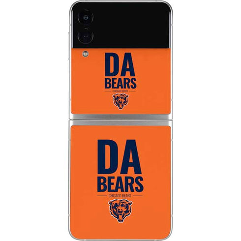 NFL Chicago Bears Team Motto Galaxy Z Flip3 5G Skin