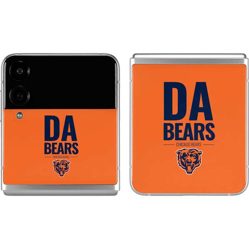 NFL Chicago Bears Team Motto Galaxy Z Flip4 5G Skin