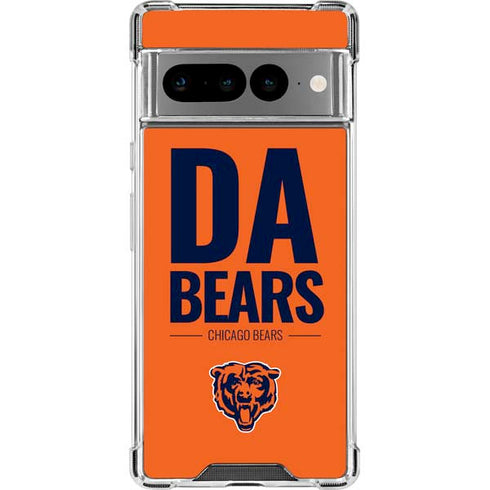 NFL Chicago Bears Team Motto Google Pixel 7 Pro Clear Case