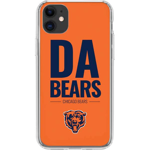 NFL Chicago Bears Team Motto iPhone 11 Clear Case