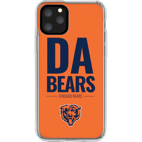 NFL Chicago Bears Team Motto iPhone 11 Pro Clear Case