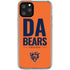 NFL Chicago Bears Team Motto iPhone 11 Pro Clear Case