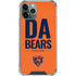 NFL Chicago Bears Team Motto iPhone 12 Pro Clear Case