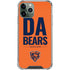 NFL Chicago Bears Team Motto iPhone 12 Pro Max Clear Case