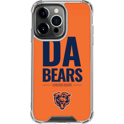 NFL Chicago Bears Team Motto iPhone 13 Pro Clear Case