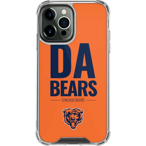 NFL Chicago Bears Team Motto iPhone 14 Pro Max Clear Case
