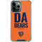 NFL Chicago Bears Team Motto iPhone 14 Pro Max Clear Case
