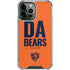 NFL Chicago Bears Team Motto iPhone 14 Pro Max Clear Case