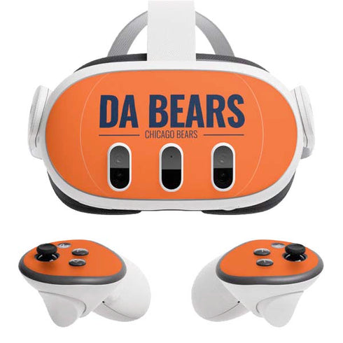 NFL Chicago Bears Team Motto Meta Quest 3 Skin