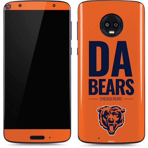 NFL Chicago Bears Team Motto Moto G6 Skin