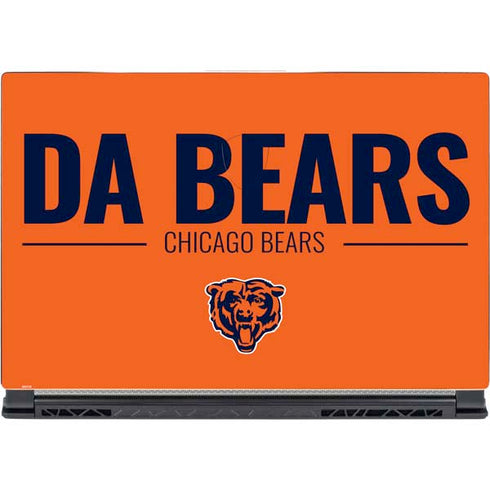 NFL Chicago Bears Team Motto MSI GS65 Stealth Laptop Skin