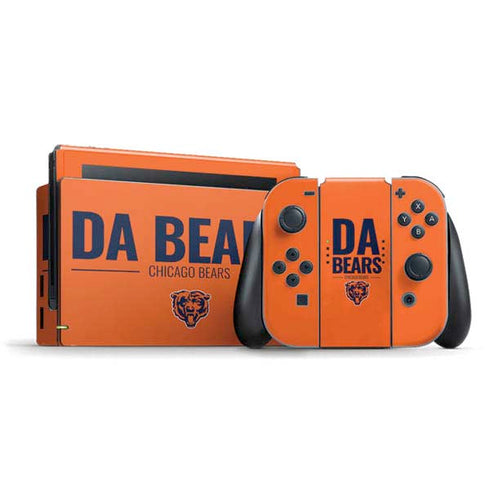 NFL Chicago Bears Team Motto Nintendo Switch Bundle Skin